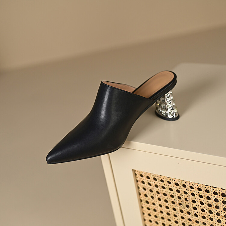 20230409671663013_750.jpg Women's Fashion Pointed Toe Mule Shoes