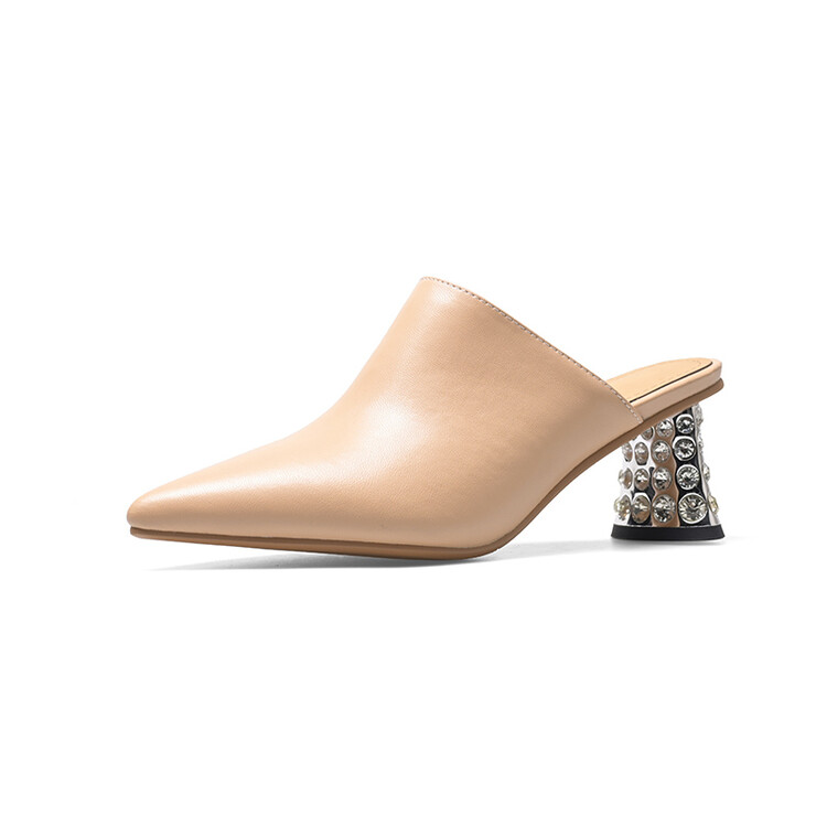 20230409671663014_750.jpg Women's Fashion Pointed Toe Mule Shoes