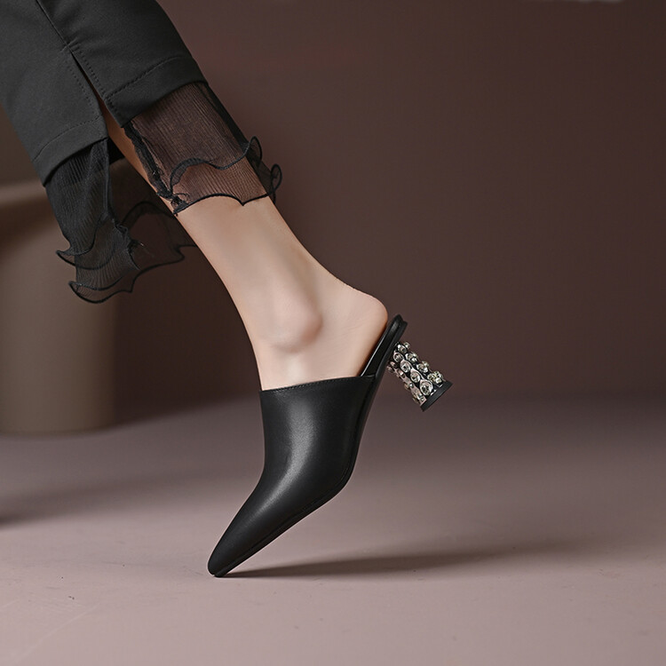 20230409671663021_750.jpg Women's Fashion Pointed Toe Mule Shoes
