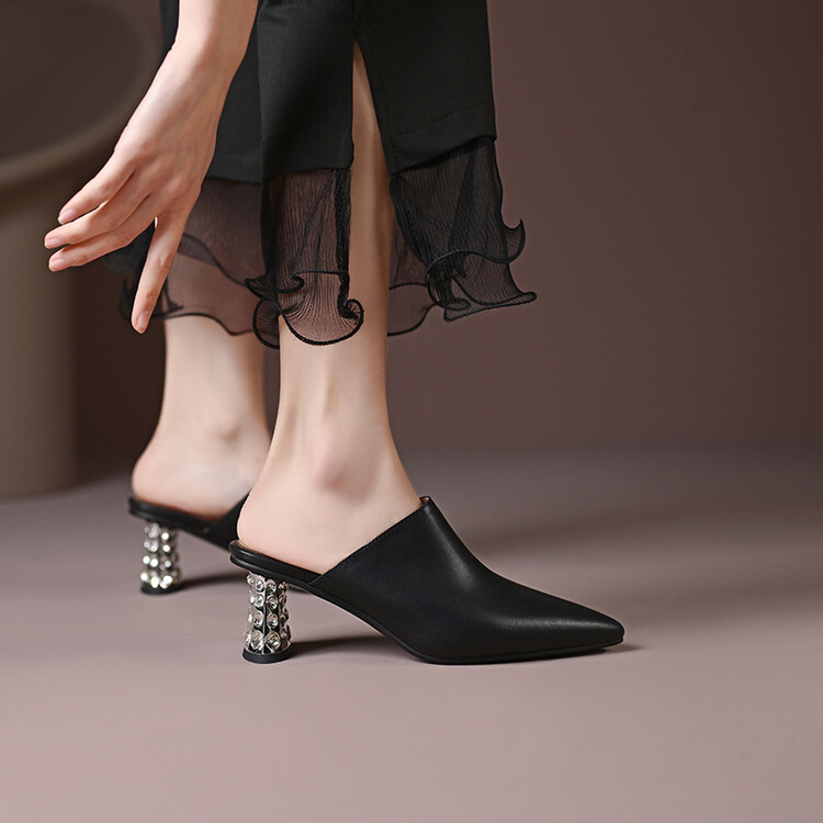 20230409671663023_750.jpg Women's Fashion Pointed Toe Mule Shoes